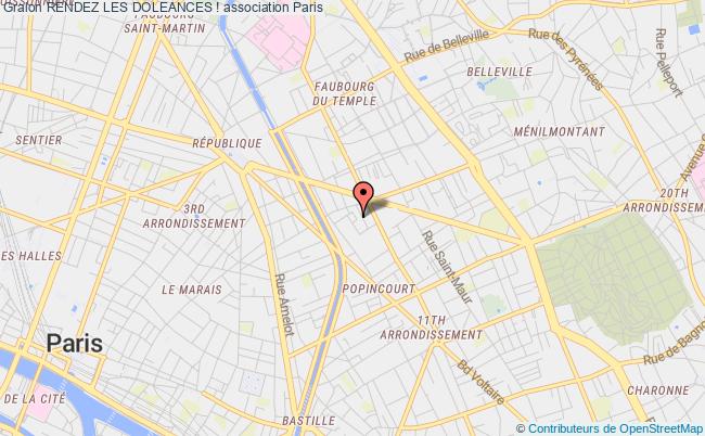 plan association Rendez Les Doleances ! Paris