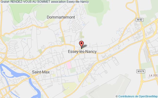 plan association Rendez-vous Au Sommet Essey-lès-Nancy