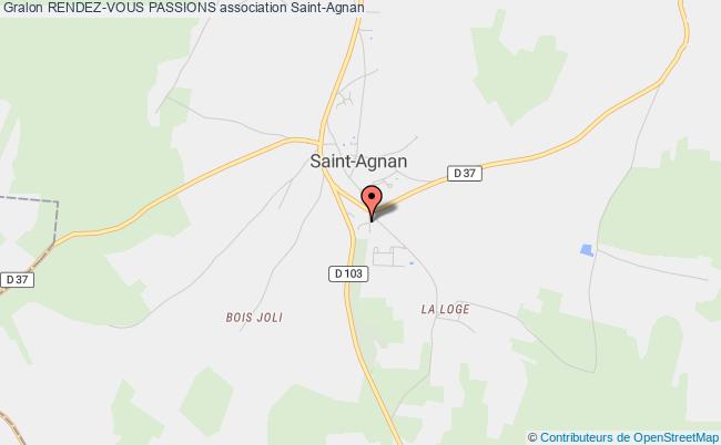 plan association Rendez-vous Passions Saint-Agnan