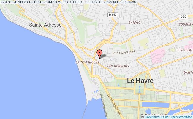 plan association Renndo Cheikh Oumar Al Foutiyou - Le Havre Havre