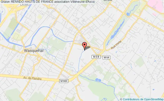 plan association Renndo Hauts De France Villeneuve-d'Ascq