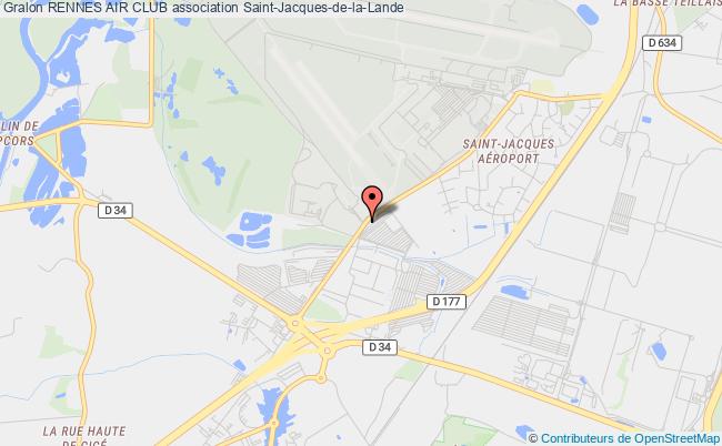 plan association Rennes Air Club Saint-Jacques-de-la-Lande