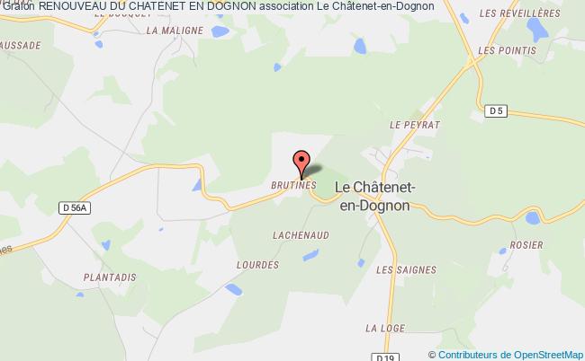 plan association Renouveau Du Chatenet En Dognon Le    Châtenet-en-Dognon