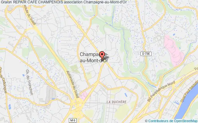 plan association Repair CafÉ Champenois Champagne-au-Mont-d'Or