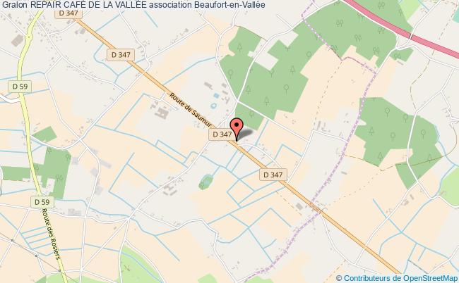 plan association Repair CafÉ De La VallÉe Beaufort-en-Anjou