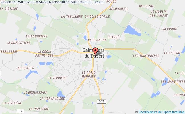 plan association Repair Cafe Marsien Saint-Mars-du-Désert