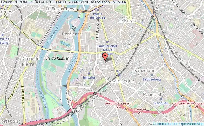 plan association Repondre A Gauche Haute-garonne Toulouse