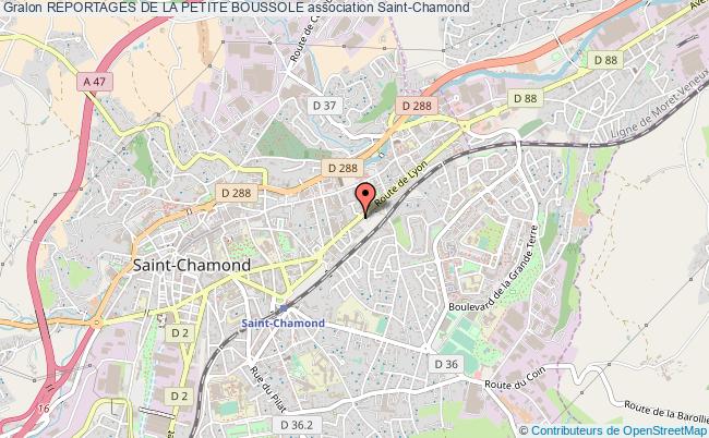 plan association Reportages De La Petite Boussole Saint-Chamond