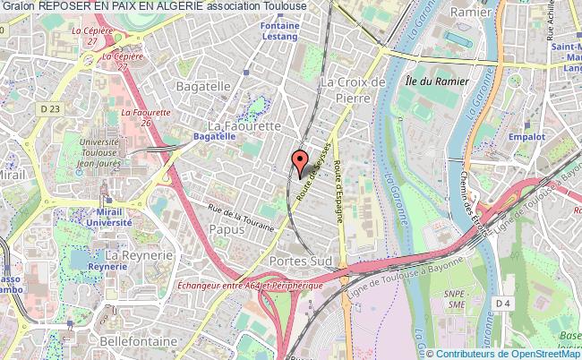 plan association Reposer En Paix En Algerie Toulouse