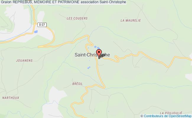 plan association Reprebus, MÉmoire Et Patrimoine Saint-Christophe