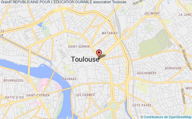 plan association RÉpublicaine Pour L'Éducation Durable Toulouse