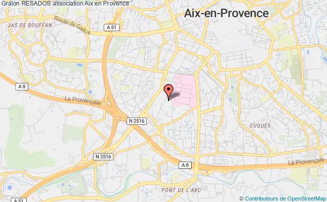 plan association Resados Aix-en-Provence