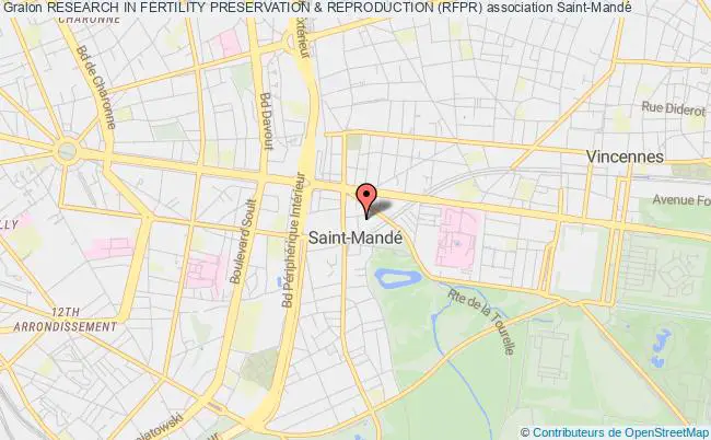 plan association Research In Fertility Preservation & Reproduction (rfpr) Saint-Mandé