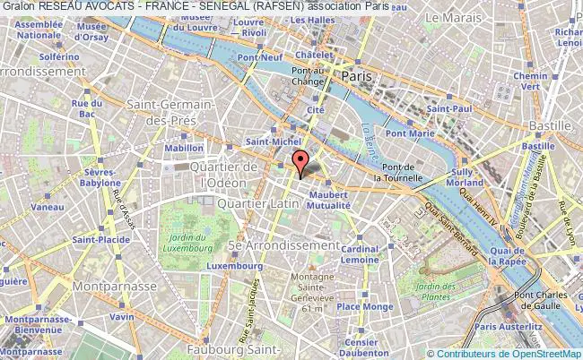 plan association Reseau Avocats - France - Senegal (rafsen) Paris