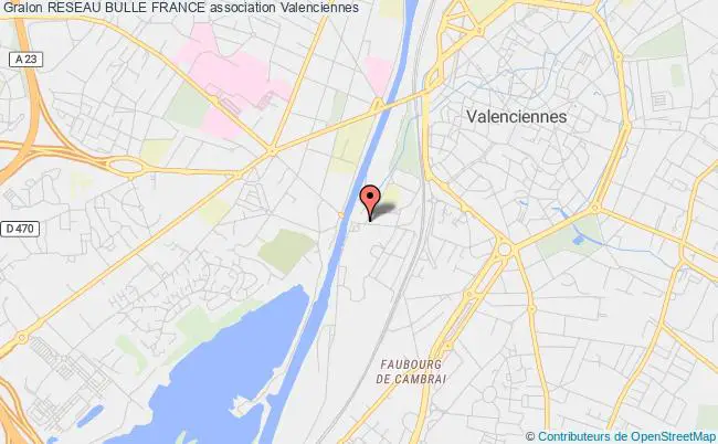 plan association Reseau Bulle France Valenciennes