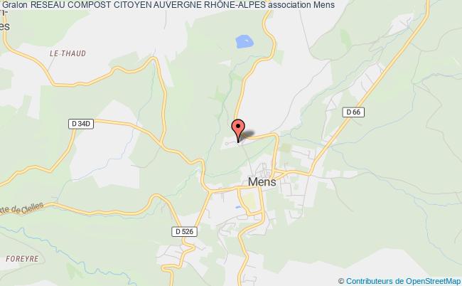 plan association Reseau Compost Citoyen Auvergne RhÔne-alpes Mens