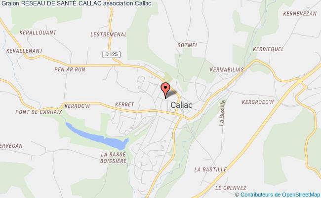 plan association RÉseau De SantÉ Callac Callac