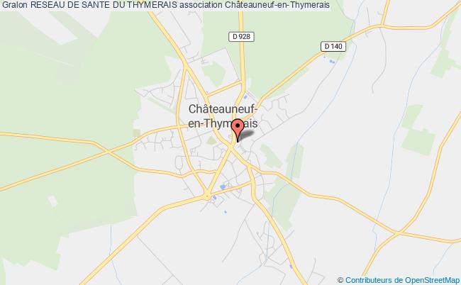 plan association Reseau De Sante Du Thymerais Châteauneuf-en-Thymerais
