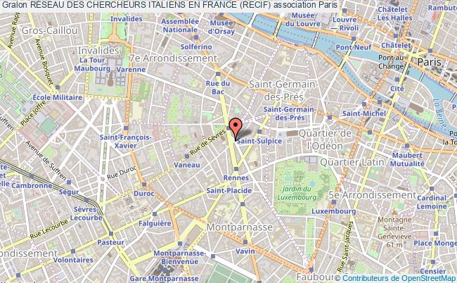 RÉSEAU DES CHERCHEURS ITALIENS EN FRANCE (RECIF)