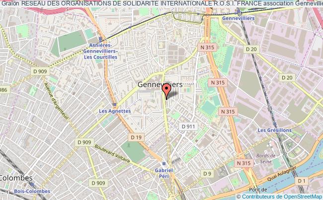 RESEAU DES ORGANISATIONS DE SOLIDARITE INTERNATIONALE R.O.S.I. FRANCE