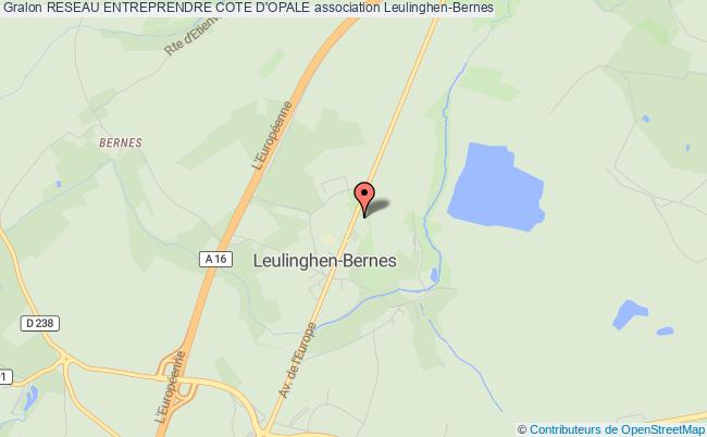 plan association Reseau Entreprendre Cote D'opale Leulinghen-Bernes