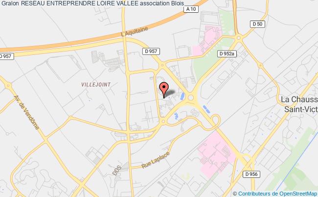 plan association Reseau Entreprendre Loire Vallee Blois