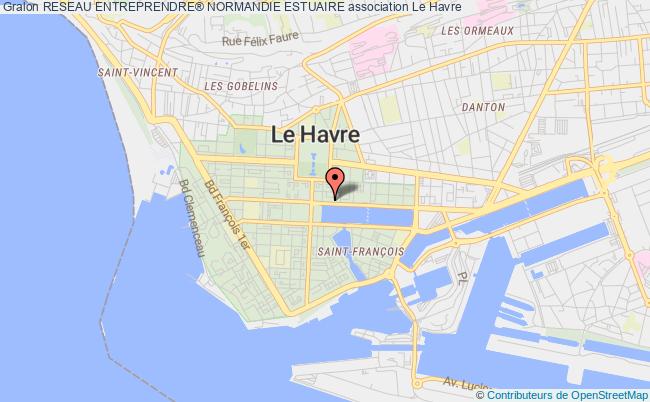 plan association Reseau Entreprendre® Normandie Estuaire Le    Havre