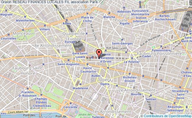 plan association Reseau Finances Locales Fil Paris