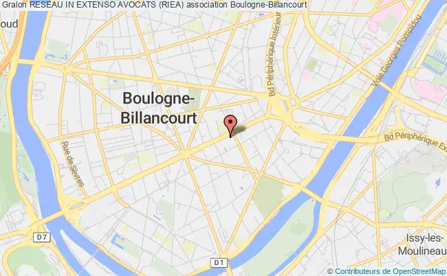 plan association Reseau In Extenso Avocats (riea) Boulogne-Billancourt