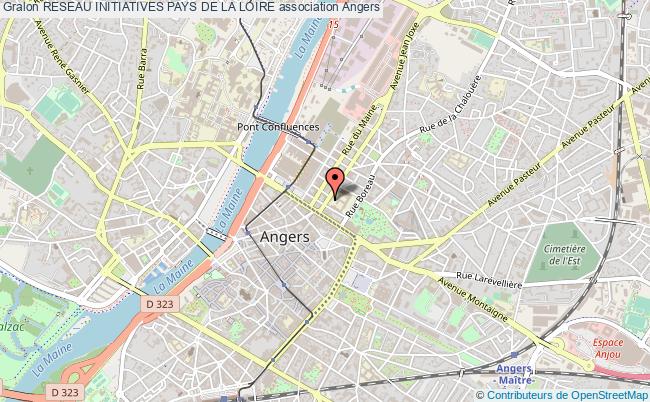 plan association Reseau Initiatives Pays De La Loire Angers