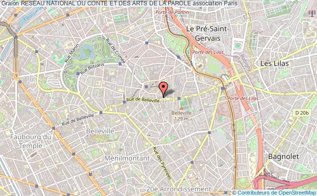 RESEAU NATIONAL DU CONTE ET DES ARTS DE LA PAROLE