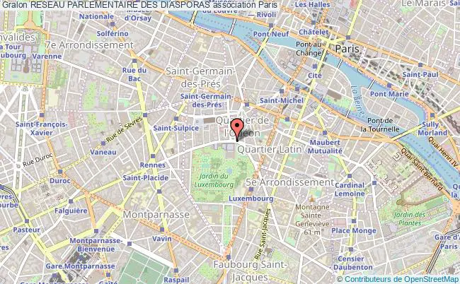 plan association Reseau Parlementaire Des Diasporas Paris Cedex 6