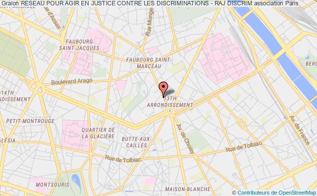 RESEAU POUR AGIR EN JUSTICE CONTRE LES DISCRIMINATIONS - RAJ DISCRIM