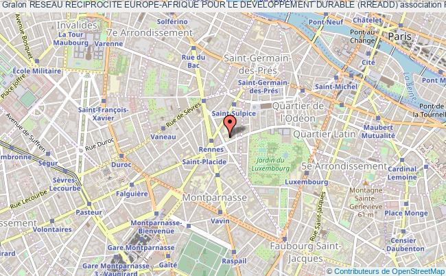 plan association Reseau Reciprocite Europe-afrique Pour Le Developpement Durable (rreadd) Paris