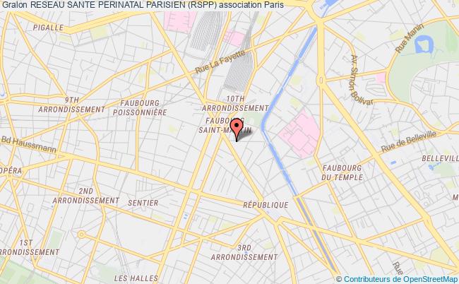 plan association Reseau Sante Perinatal Parisien (rspp) Paris