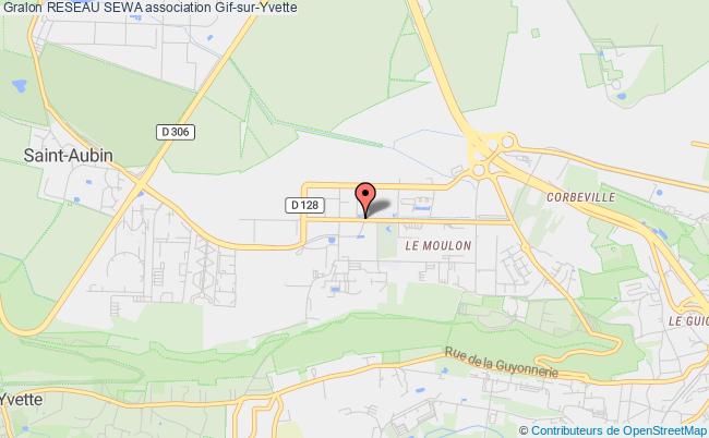 plan association Reseau Sewa Gif-sur-Yvette