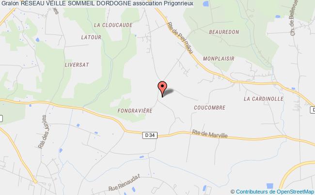 plan association RÉseau Veille Sommeil Dordogne Prigonrieux