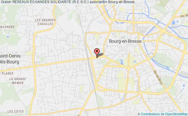 plan association Reseaux Echanges Solidarite (r.e.s.o.) Bourg-en-Bresse