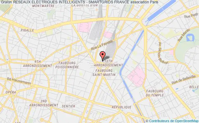 plan association Reseaux Electriques Intelligents - Smartgrids France Paris