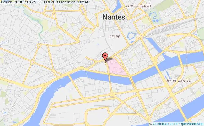plan association Resep Pays De Loire Nantes cedex 1