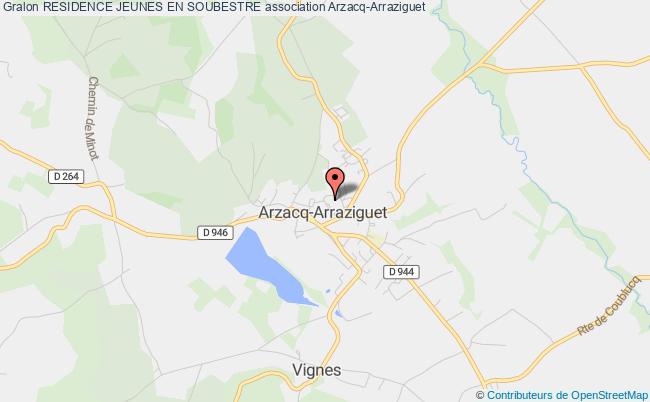 plan association Residence Jeunes En Soubestre Arzacq-Arraziguet