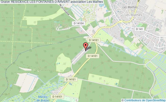 plan association Residence Les Fontaines D'arvert Les   Mathes