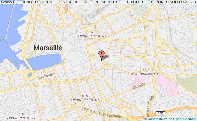 plan association RÉsidence RÉsiliente Centre De DÉveloppement Et Diffusion De Disciplines Non-numÉriques Marseille 6
