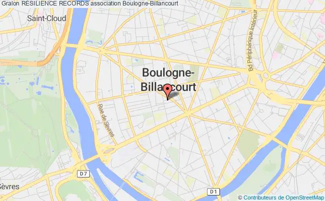 plan association RÉsilience Records Boulogne-Billancourt