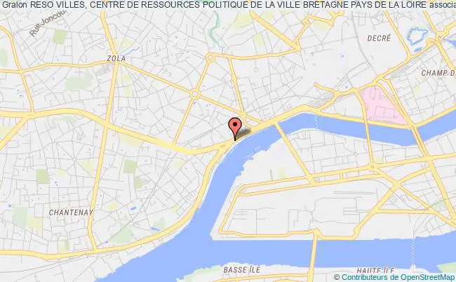 plan association Reso Villes, Centre De Ressources Politique De La Ville Bretagne Pays De La Loire Nantes