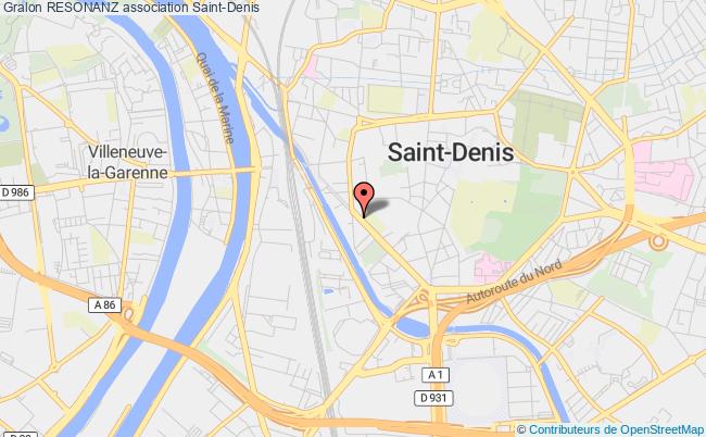 plan association Resonanz Saint-Denis