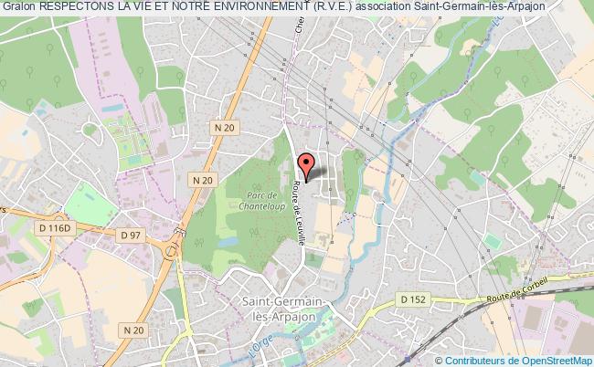 plan association Respectons La Vie Et Notre Environnement (r.v.e.) Saint-Germain-lès-Arpajon