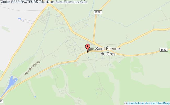 plan association Respiracteurs Saint-Étienne-du-Grès