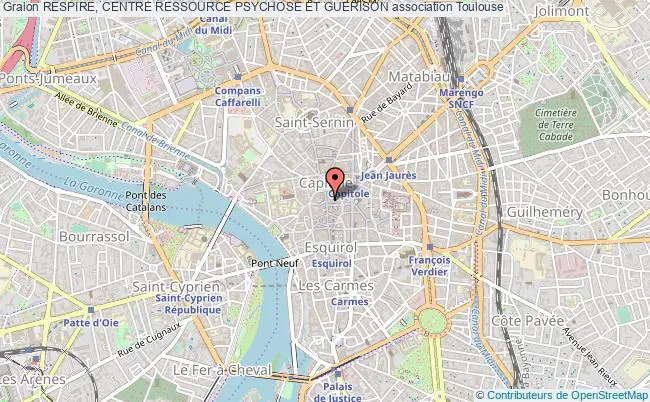 plan association Respire, Centre Ressource Psychose Et Guerison Toulouse