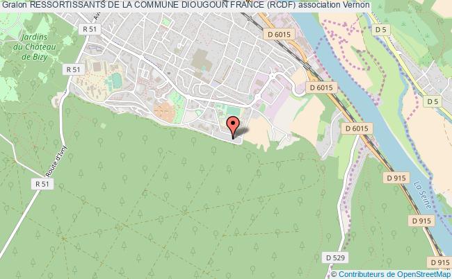 plan association Ressortissants De La Commune Diougoun France (rcdf) Vernon